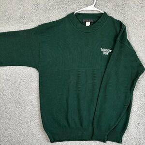 Andrew Rohan Sweater Crew Neck Mens XL‎ Green Tullamore Dew Pullover Made in USA